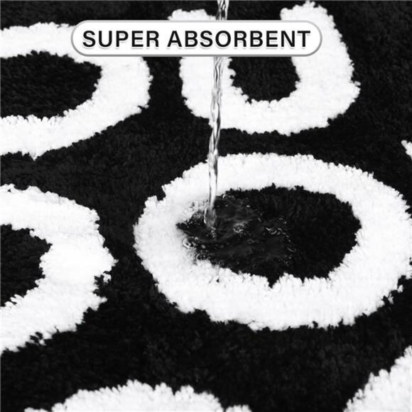 You Look Good Bathroom Rug Non Slip Bath Mat Absorbent Funny Washable Floor Carp - Picture 4 of 8